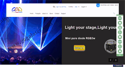 Desktop Screenshot of gagalight.com